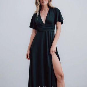 Black maxi dress from Baltic Born. Size large.